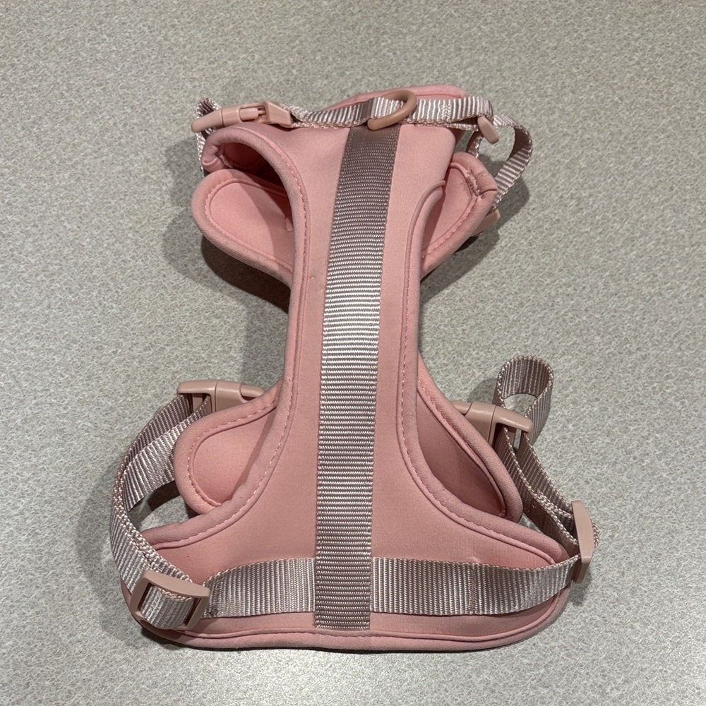 Adjustable Pink Dog Harness